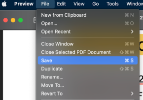 click save to add text fields to pdf