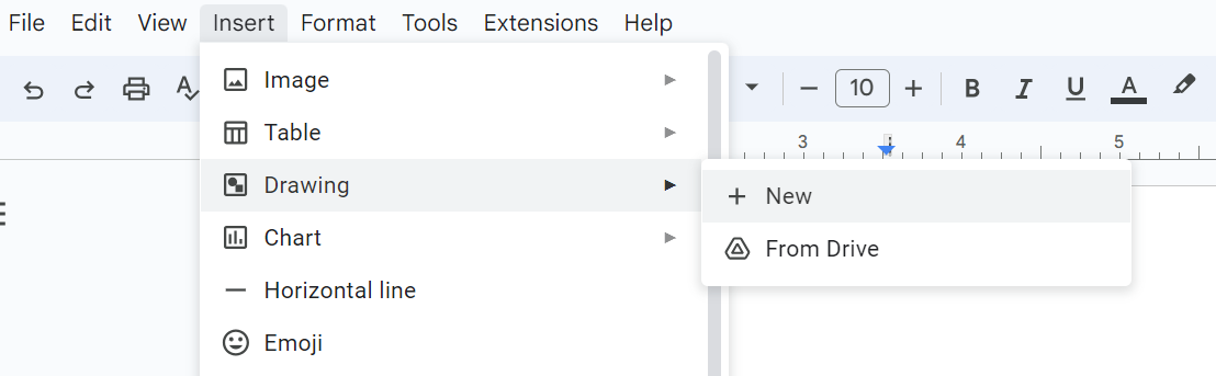 draw on a pdf on google drive