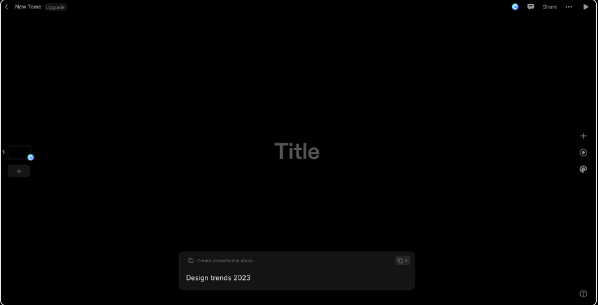 Free AI PowerPoint generator