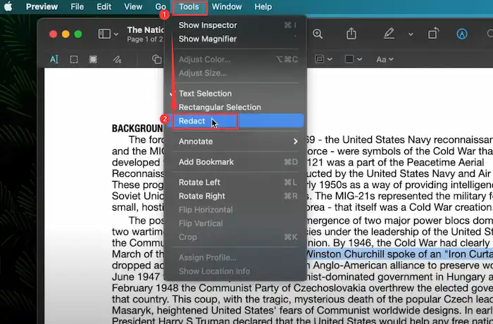 How to Black Out Text in a PDF