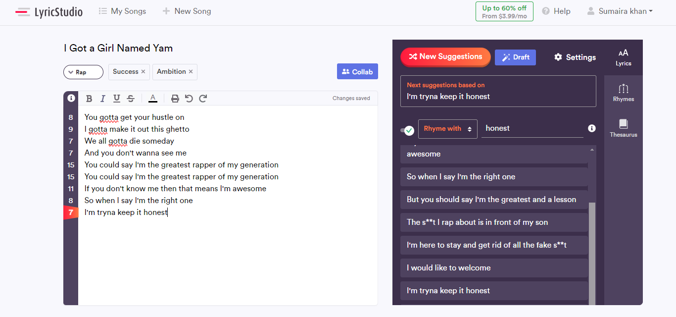 best ai raps lyrics generators lyricssttudio