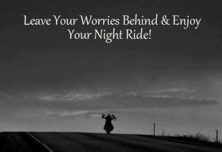 night ride quotes
