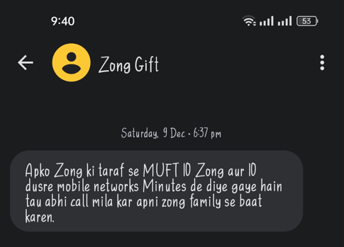 open the conversation