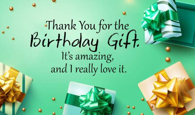 Thank you for the birthday gift discount