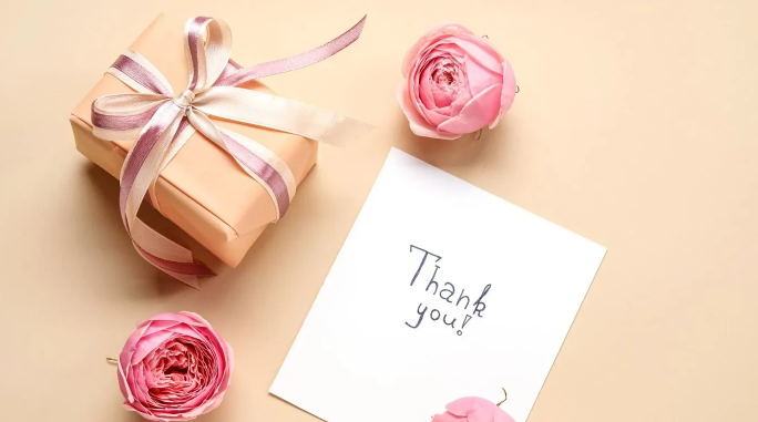 thank you note to boss for gift