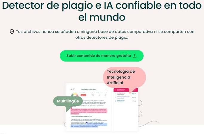 Detector de plagio de Plagramme