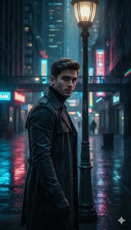 foto de estilo cyberpunk
