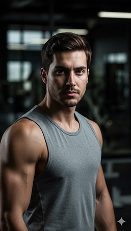 gemini foto profesional para hombre deportista