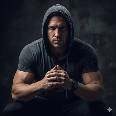 gemini foto profesional para hombre musculoso