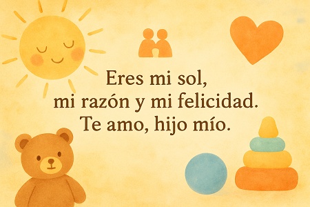 Frases de amor para mi hijo varon